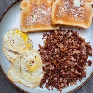 Corn beef hash