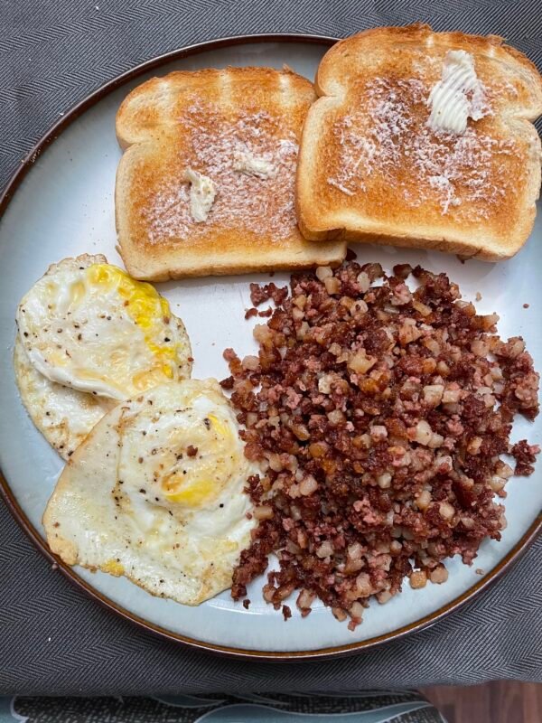 Corn beef hash