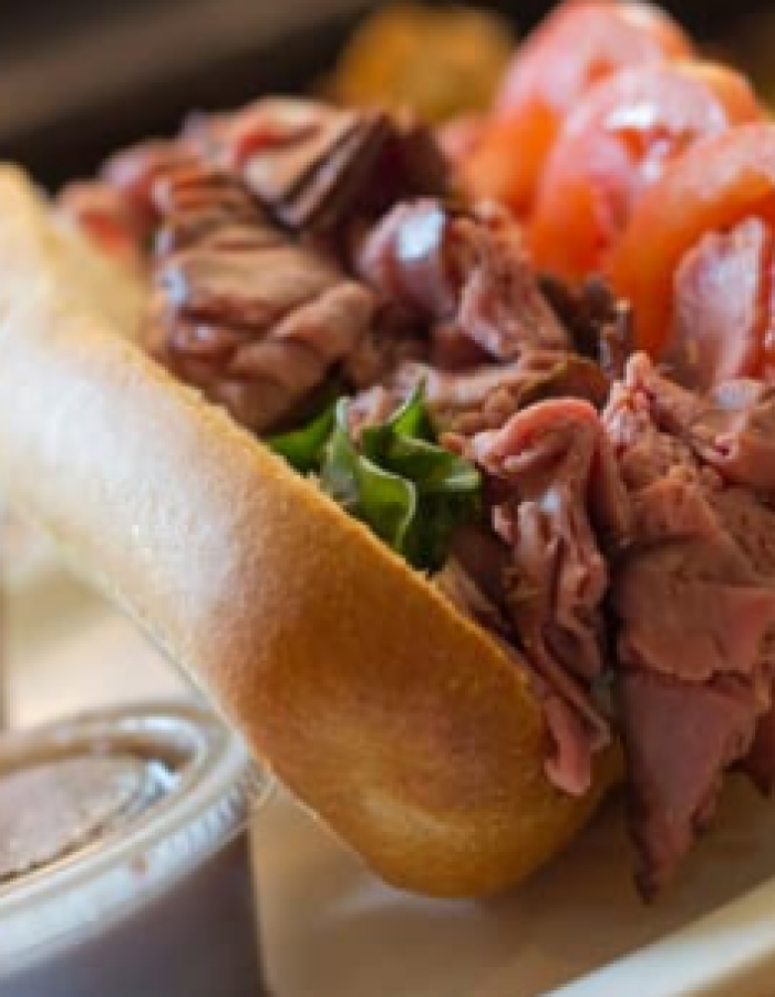 Roast beef sub